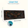 Gothic Black Dragon Design Gaming Mouse Pad - Large Polyester Desk Mat for Office & Home, Vibrant Orange & Golden Accents, Perfect Gift for Gamers, Mouse Pads for Desk 30x80cm(11.8x31.4in)