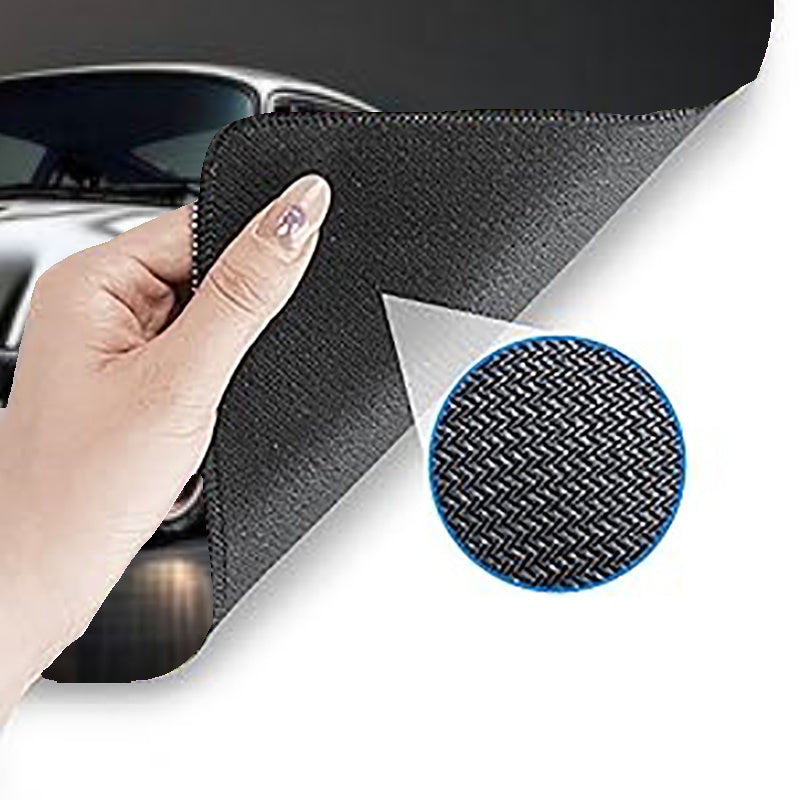 1pc Large Rubber Gaming Mouse Pad with High-End Car Design, Non-Slip Desk Mat for Keyboard and Mouse, Durable PC Accessory for Office and Home Use