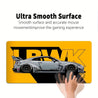 Large Racing-Inspired Rubber Mouse Pad - Non-Slip, Durable Stitched Edges, Oblong Desk Mat for Gaming, Office, and Laptop, Ideal Gift for Computer Enthusiasts and Workspace Decor - 1pc