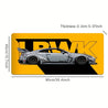 Large Racing-Inspired Rubber Mouse Pad - Non-Slip, Durable Stitched Edges, Oblong Desk Mat for Gaming, Office, and Laptop, Ideal Gift for Computer Enthusiasts and Workspace Decor - 1pc 35.4×15.7inch(90×40cm)