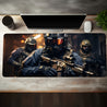 [1pc Tactical Mouse Pad] Tactical Special Forces Mouse Pad - 1pc Non-Slip Rubber Base with Premium Cloth Surface for Precision Control - Full Coverage for Keyboard & Mouse - Ideal for Home, Office, Gaming, Ergonomic