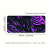[Gaming Mouse Pad] Extra-Large Non-Slip Gaming Mouse Pad | Pink-Purple Gradient, Thickened Rubber Desk Mat, Washable with Precision Hemming, Rectangular Office Desk Accessory, Ideal Gift