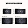 [Compass Mouse Pad] Large Compass Design Mouse Pad - Precision Stitched, High-Definition Print, Non-Slip Rubber Base, Rectangular Desk Mat for Gaming & Office, Ideal Gift, Keyboard Pad, Desktop Decoration, Mouse Pads for Des