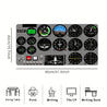 1pc Aviation-Themed Desk Mat with Non-Slip Surface - Realistic Flight Simulator Cockpit Gauge Mockup (Speedometer, Altitude, Fuel) - Non-Slip Base, Compatible with PC, Gaming Setup, Office Decor - Durable Desk Mat for Pilots, Gamers, Aviation Enthusiasts