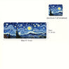 [1pc Van Gogh Art Mouse Pad] 1pc Large Van Gogh Starry Night Cat Abstract Art Mouse Pad | Rubber Base with Polyester Layers, Esports Keyboard Support, Artistic Design for Workspace & Gaming Office Mat