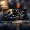 [1pc Tactical Mouse Pad] Tactical Special Forces Mouse Pad - 1pc Non-Slip Rubber Base with Premium Cloth Surface for Precision Control - Full Coverage for Keyboard & Mouse - Ideal for Home, Office, Gaming, Ergonomic