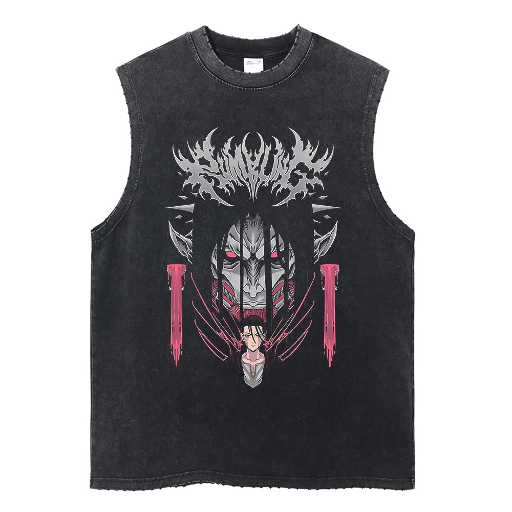 Eren Vintage Tank Top V3 Tank Tops