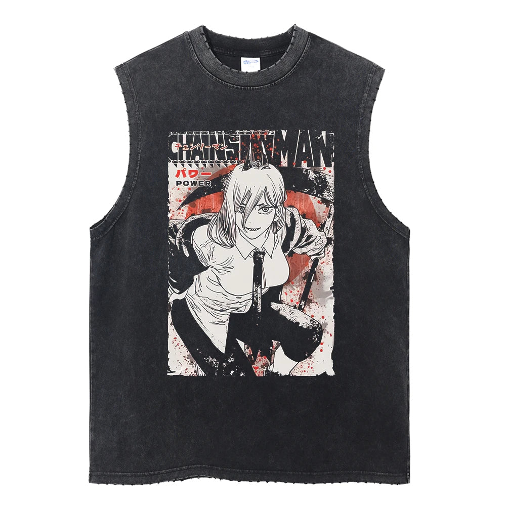 Power Vintage Tank Top V2 Tank Tops