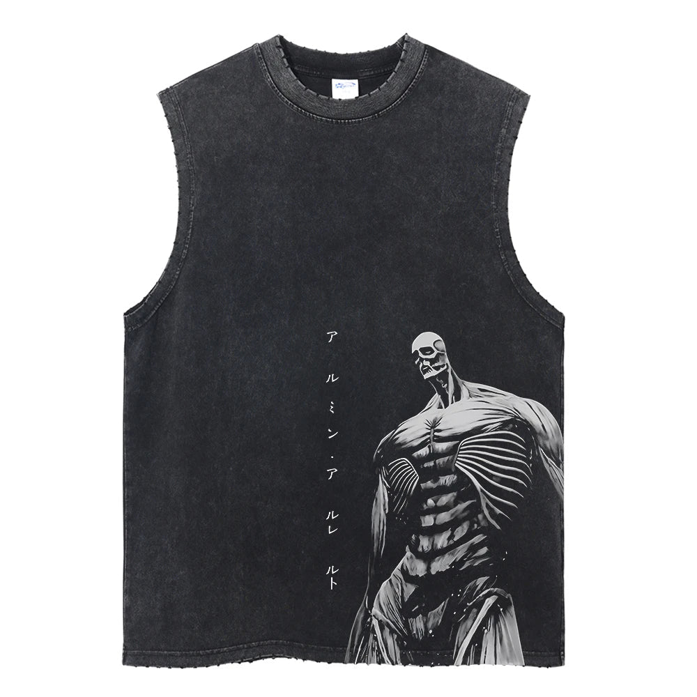 Colossal Titan Vintage Tank Top Tank Tops