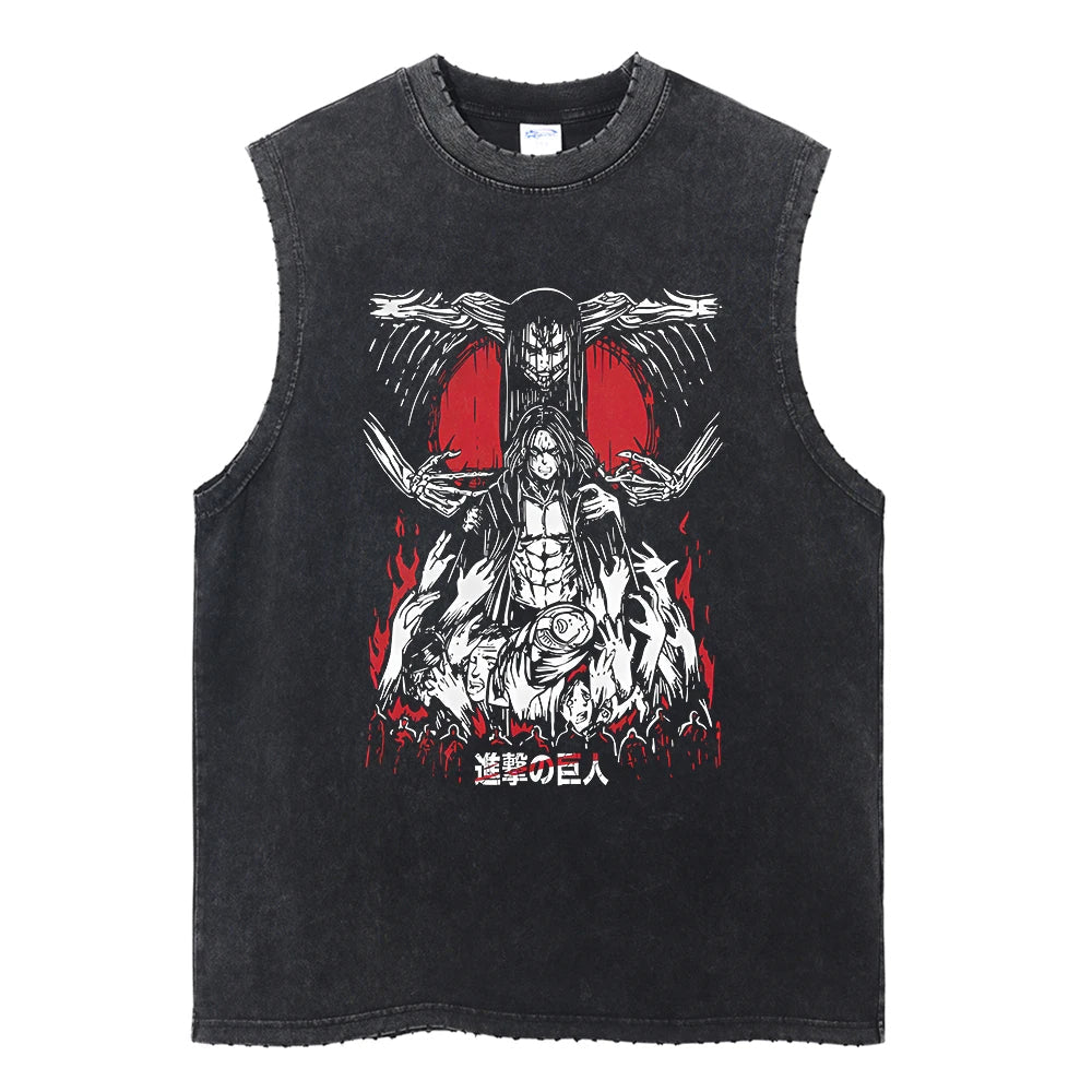 Eren Vintage Tank Top V5 Tank Tops