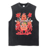 Pochita Vintage Tank Top V1 Tank Tops