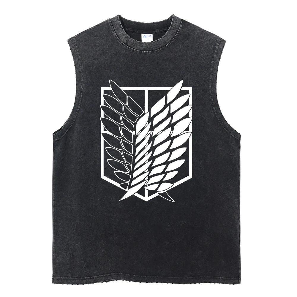 Scouting Vintage Tank Top Tank Tops