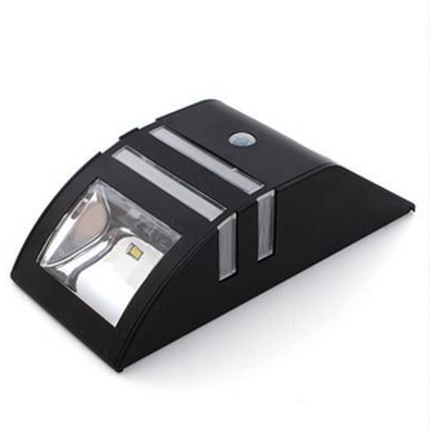 Calarbo™ Outdoor Motion Sensor Solar Wall Lamp Black