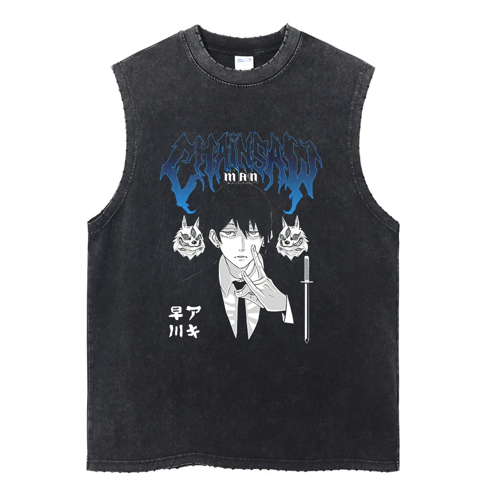 Aki Hayakawa Vintage Tank Top V1 V1 Tank Tops