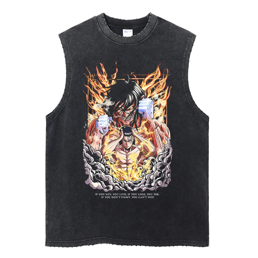 Eren Vintage Tank Top V2 Tank Tops