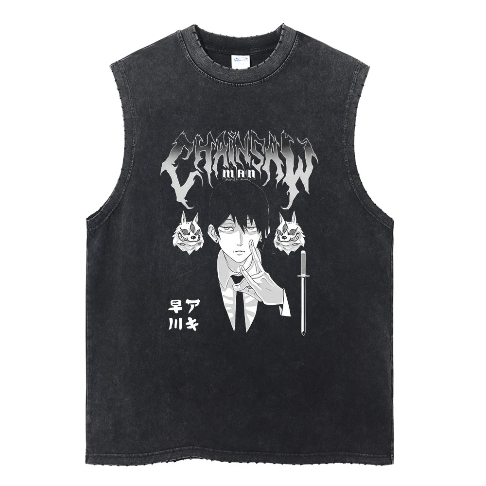Aki Hayakawa Vintage Tank Top V1 V2 Tank Tops