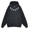 6 Paths Sage Mode Vintage Hoodie White Logo Vintage Hoodies