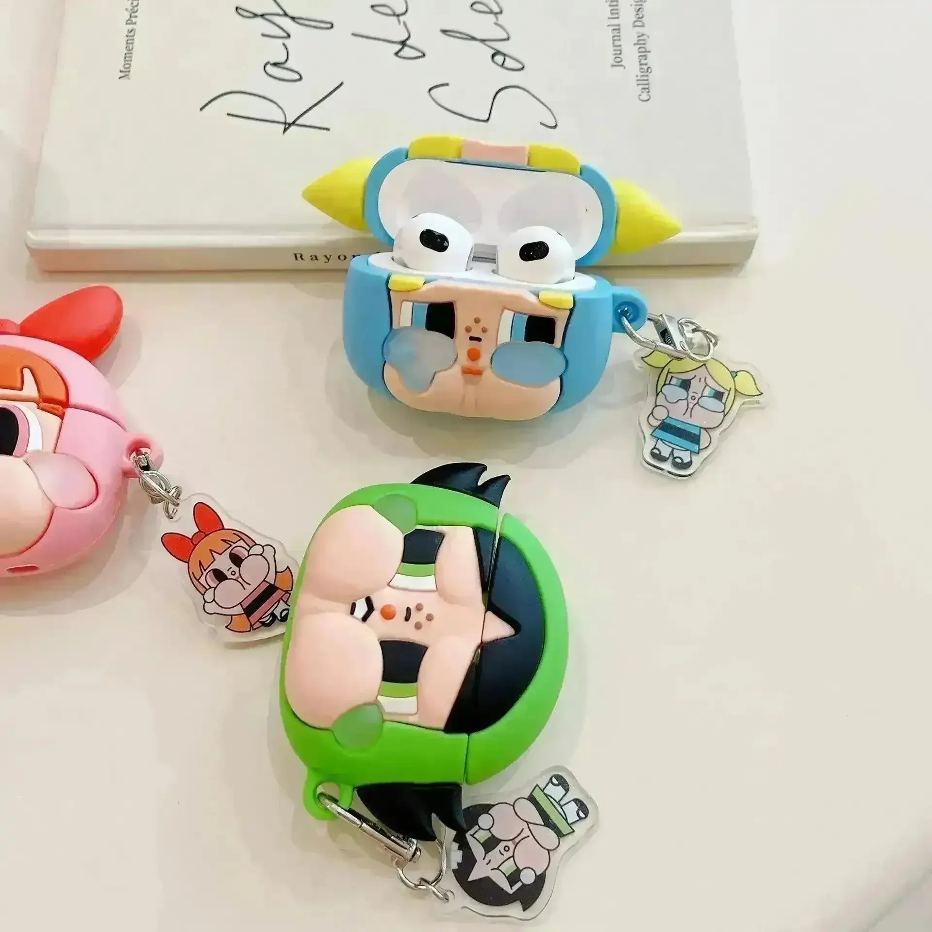 Crybaby Powerpuff Girls & Labubu AirPods Case Airpods Case