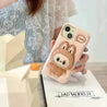 Labubu Bracket Style Phone Case (For iPhones) Phone Case