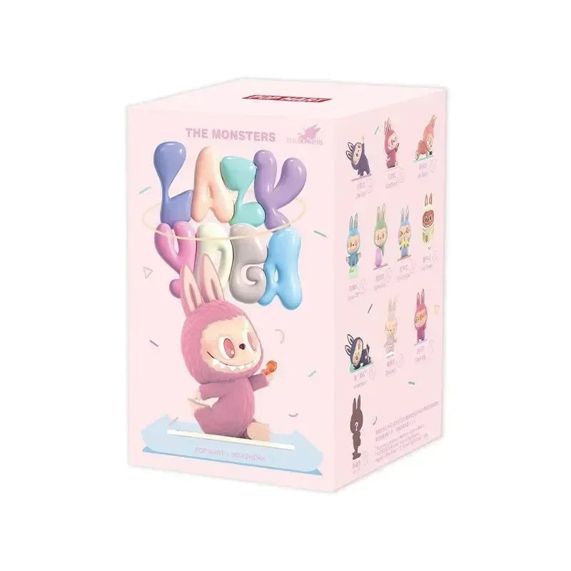 Labubu Lazy Yoga Blind Box Random 1 Pc Action Figure