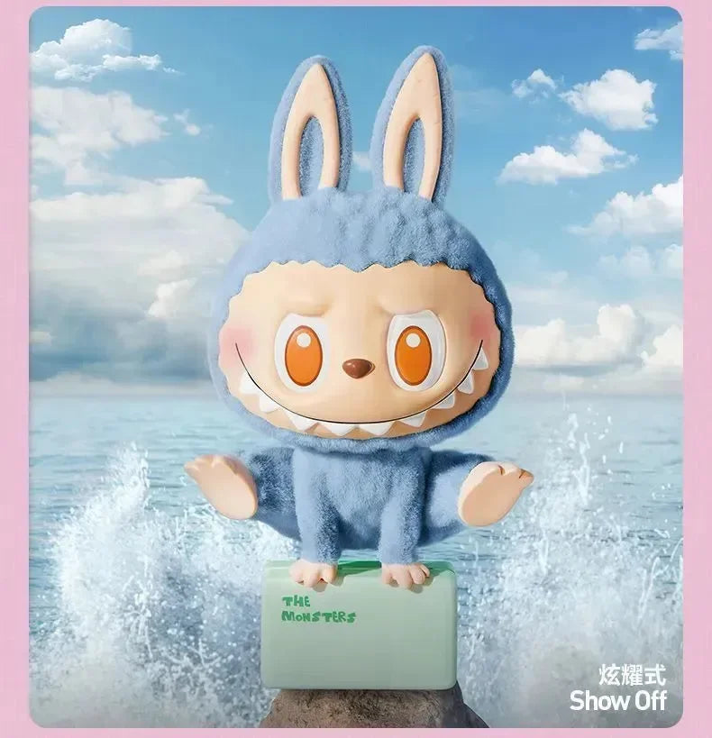 Labubu Lazy Yoga Blind Box Action Figure