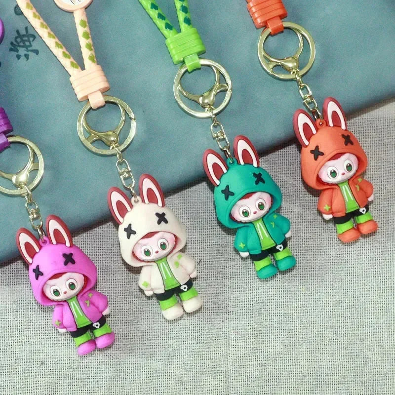 Labubu Bunny Bliss 3D Keychain 3D Keychain