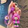 Labubu Bunny Bliss 3D Keychain Purple 3D Keychain