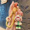 Labubu Bunny Bliss 3D Keychain Beige 3D Keychain