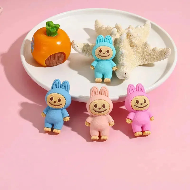 Labubu Monster Mashup 3D Eraser Eraser