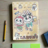 Labubu Monster Musings A5 Planner Yellow Diary