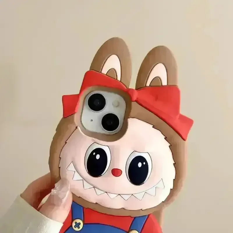 Labubu Monsters Bow Phone Case (For iPhones) Phone Case