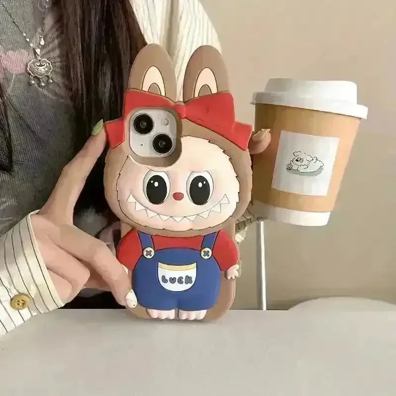 Labubu Monsters Bow Phone Case (For iPhones) Phone Case