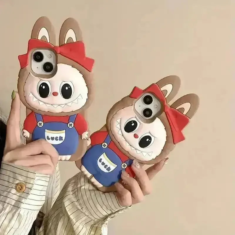 Labubu Monsters Bow Phone Case (For iPhones) Phone Case