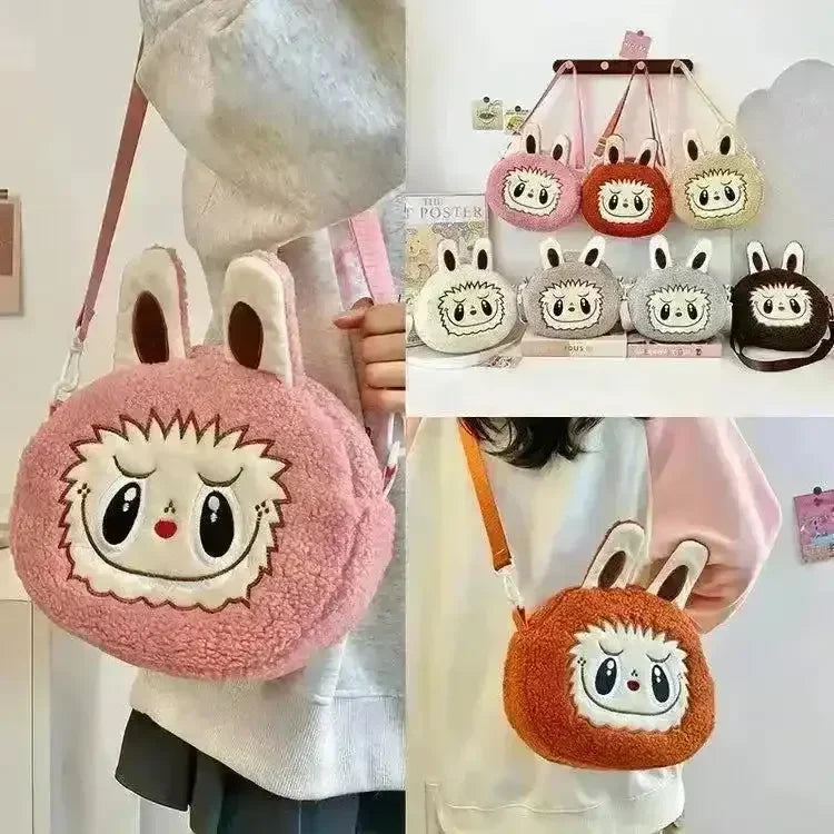Labubu Plush Crossbody Bag Sling Bag