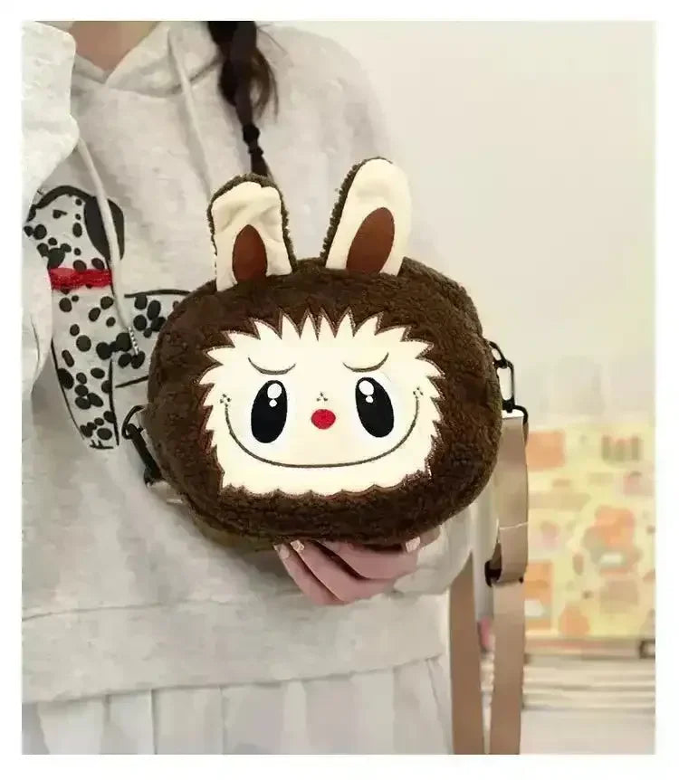 Labubu Plush Crossbody Bag Sling Bag