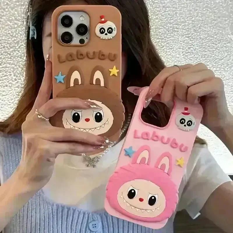 Labubu the Monster Silicone Case (For iPhones) Phone Case