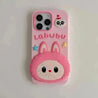 Labubu the Monster Silicone Case (For iPhones) Pink Phone Case