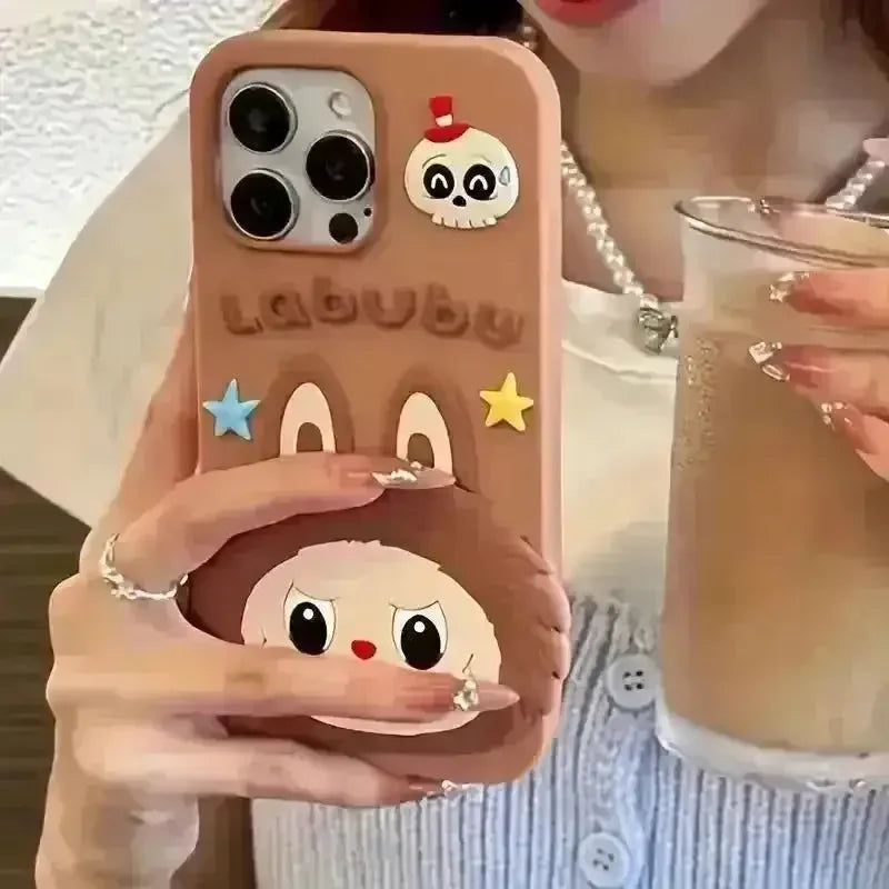 Labubu the Monster Silicone Case (For iPhones) Phone Case