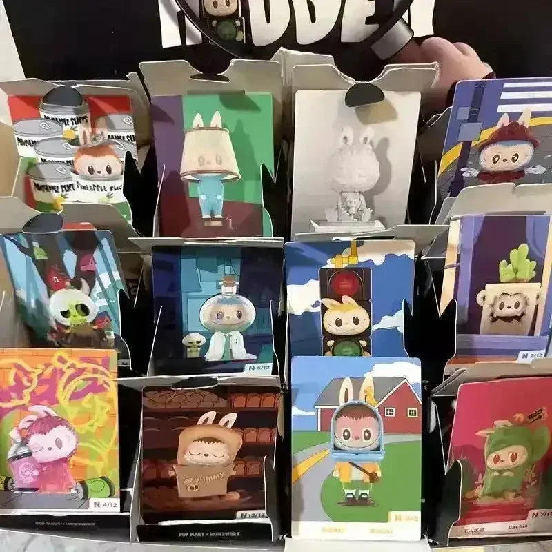 Labubu The Monsters Almost Hidden Series Mystery Box Doll Figurine