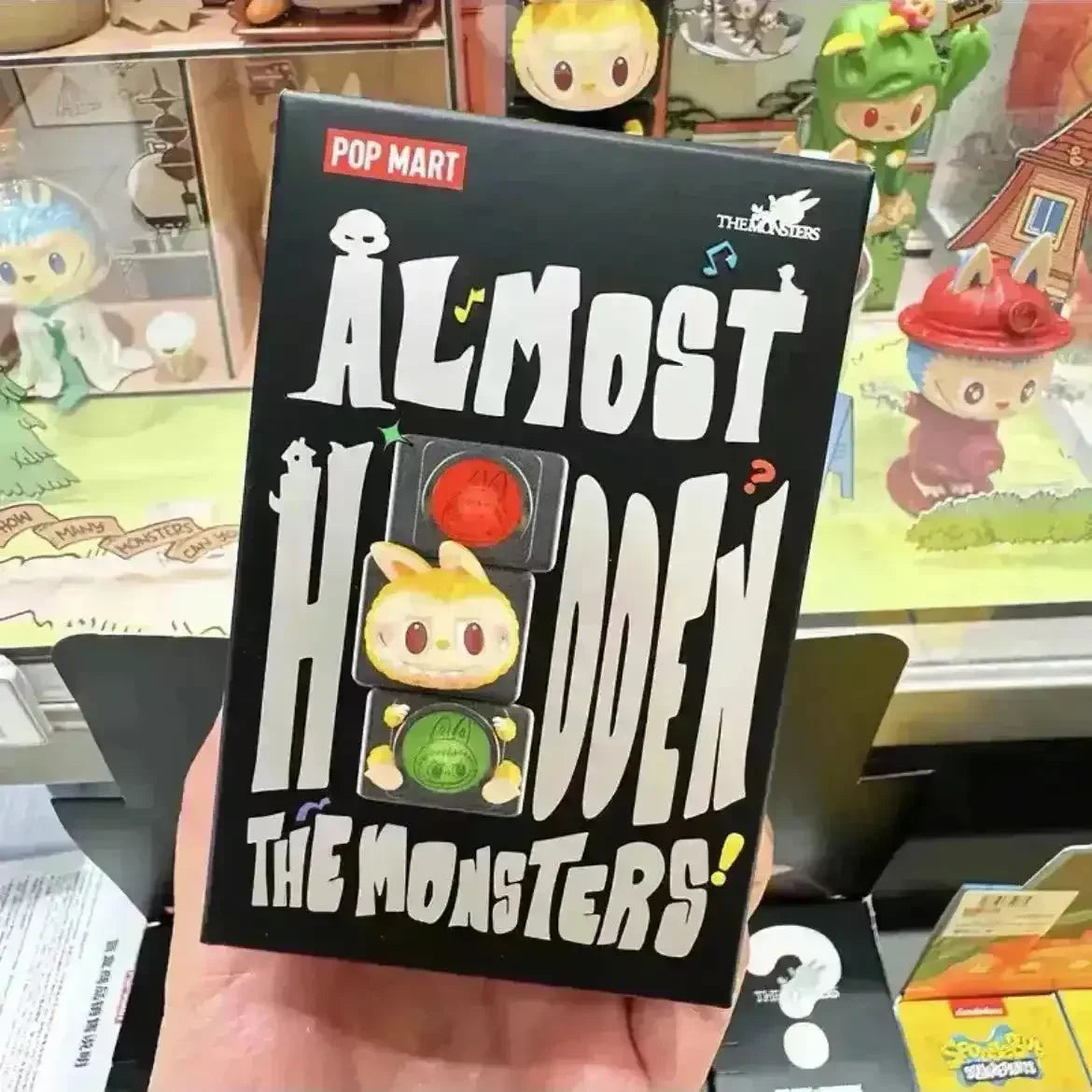 Labubu The Monsters Almost Hidden Series Mystery Box Random (1 Pc) Doll Figurine