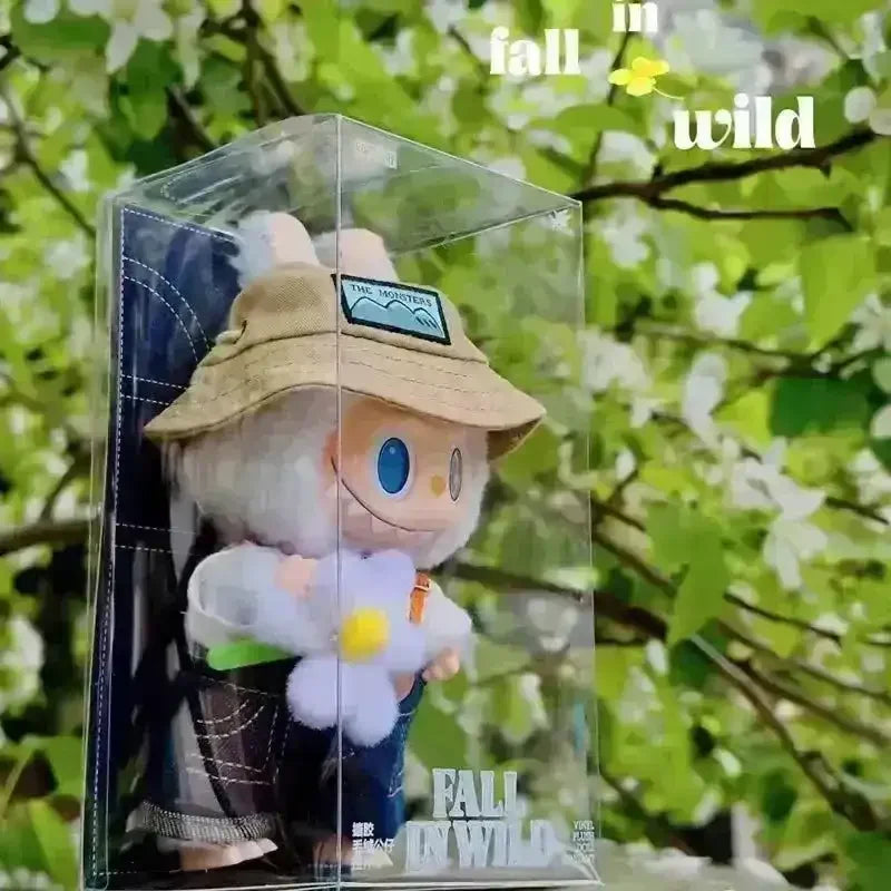 Labubu The Monsters Fall in The Wild Pendant Plush Keychain
