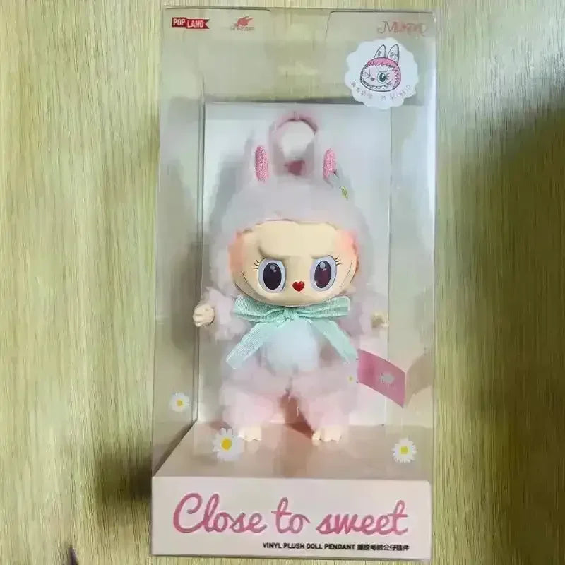 Labubu The Monsters Close to Sweet Figurine Plush Keychain