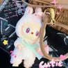 Labubu The Monsters Close to Sweet Figurine Plush Keychain