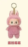 Labubu The Monsters Premium Collectible Keychain Pink Plush Keychain