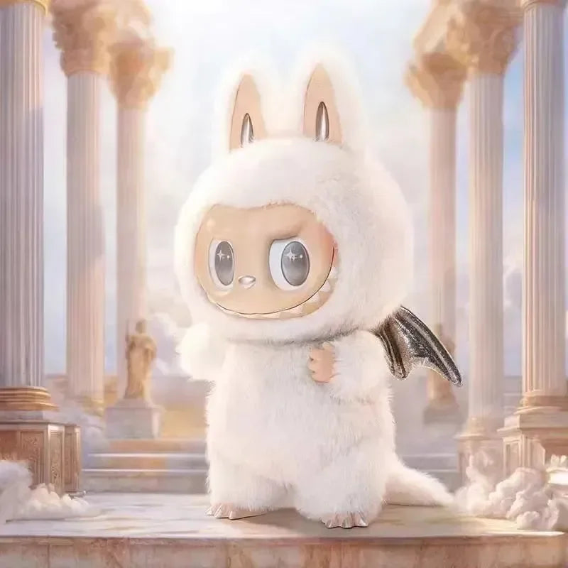 Labubu Zimomo Cloud Angel Plush Pendant Plush Keychain