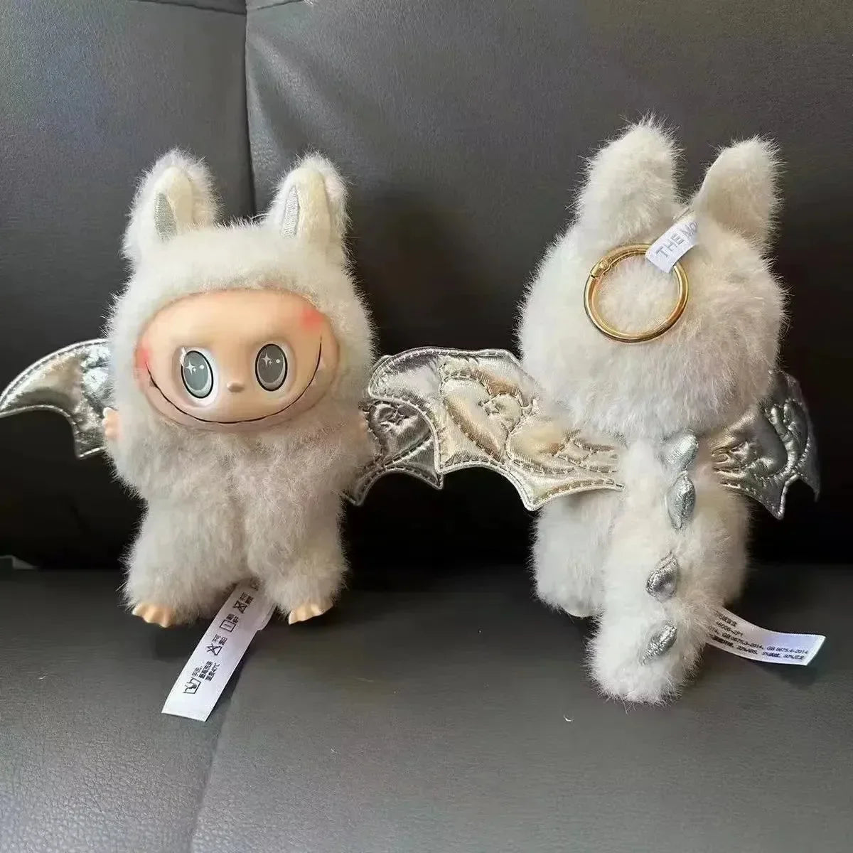 Labubu Zimomo Cloud Angel Plush Pendant Plush Keychain