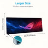 Extra-Large Gaming Mouse Pad with Wrist Support - Non-Slip, Washable Rubber Desk Mat for Gamers and Office Use - Perfect Birthday or Christmas Gift, Christmas Decor, Rubber Mouse Pad, Large Mouse Pa 30x80cm(11.8x31.4in)