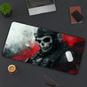 Armed Skeleton Gaming Mouse Pad with Name/Text - Durable Rubber Non-Slip Mouse Pad, Suitable for Keyboard, PC, Laptop, Office and Gaming Desk Accessories