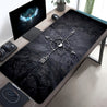 [Compass Mouse Pad] Large Compass Design Mouse Pad - Precision Stitched, High-Definition Print, Non-Slip Rubber Base, Rectangular Desk Mat for Gaming & Office, Ideal Gift, Keyboard Pad, Desktop Decoration, Mouse Pads for Des