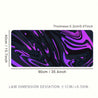 [Gaming Mouse Pad] Extra-Large Non-Slip Gaming Mouse Pad | Pink-Purple Gradient, Thickened Rubber Desk Mat, Washable with Precision Hemming, Rectangular Office Desk Accessory, Ideal Gift